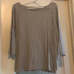 Loft 3/4 sleeve top